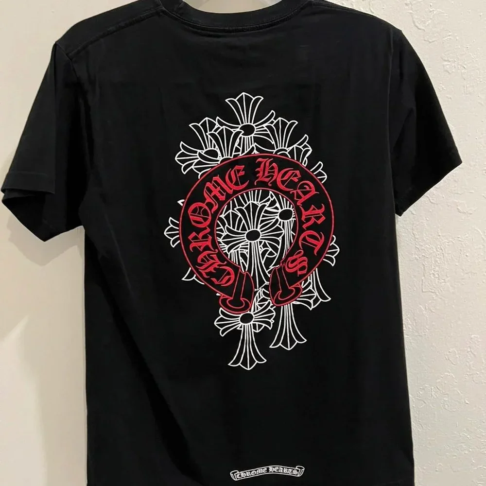 Chrome Hearts | Shirts | Chrome Heart Horseshoe Cemetery Cross